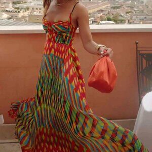 Elegant A-Line Maxi Dress